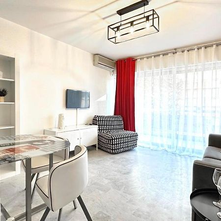 Beau Studio Centre Juan Les Pins A 300M Des Plages Antibes Esterno foto