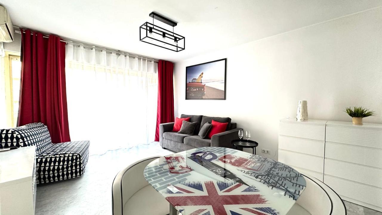 Beau Studio Centre Juan Les Pins A 300M Des Plages Antibes Esterno foto